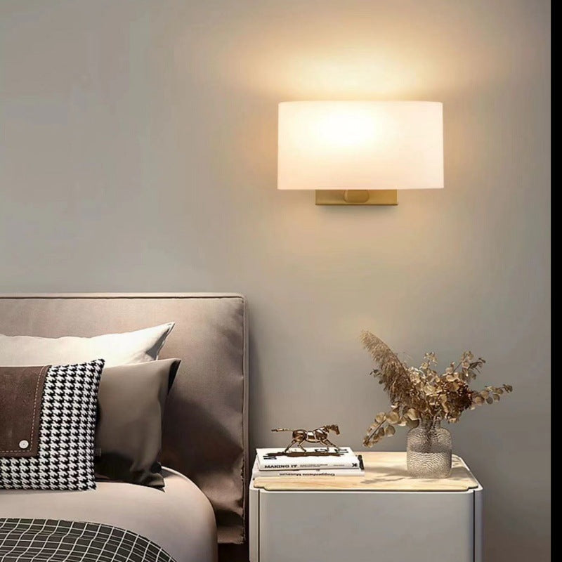 Arisha Nordico Metallo Vetro Applique Ristorante Camera da Letto