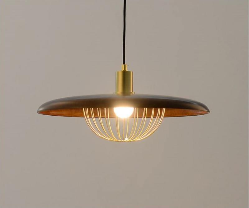 Rinoira lampada a sospensione in legno Retro vintage