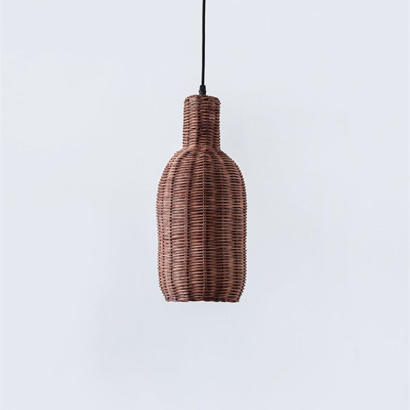 Ritta Giapponese Nordico Lampade a Sospensione Rattan Camera da Letto