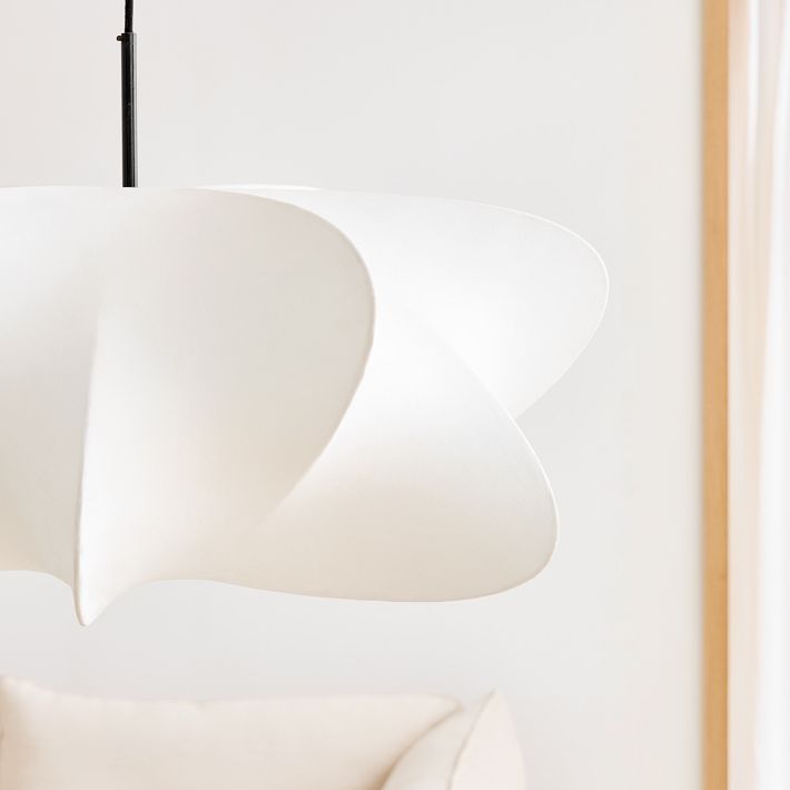 Bibi lampada a sospensione decorativa in seta nuvolosa