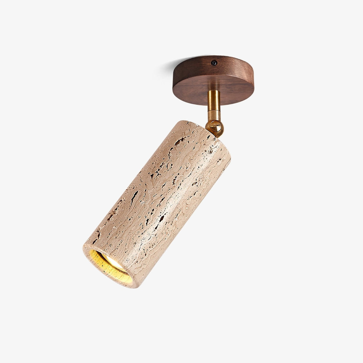 Mycaran Lampada a Sospensione in Travertino - Relic Pieces