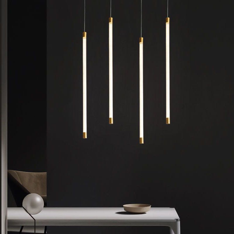 Arisha Moderno Minimalista Lineare Acrilico Lampade a Sospensione