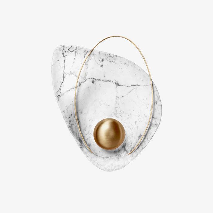 Vethaora lampada da parete Premium in resina Art Pearl Nordic