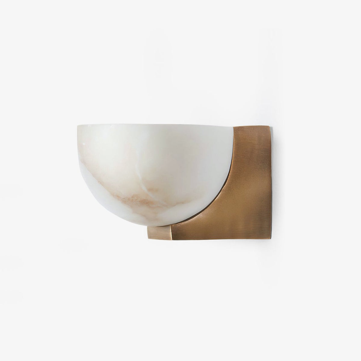 Corvina Bowl alabastro lampada da parete