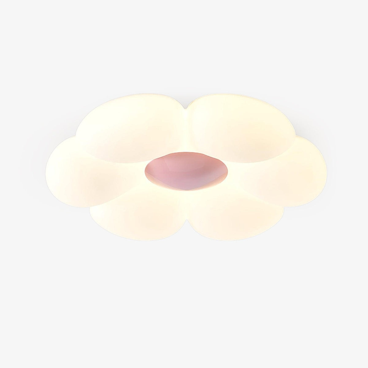 Liorinella lampada da soffitto a forma di fiore a sei petali per camera da letto bambini