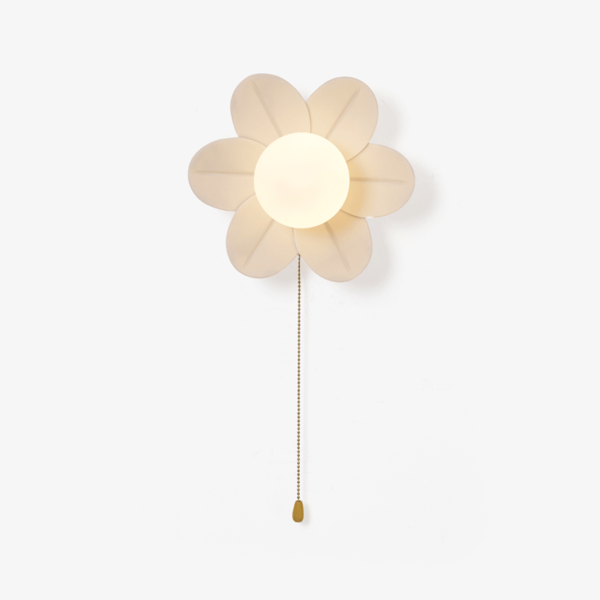 Bov Nordic Art fiori in resina lampada da parete