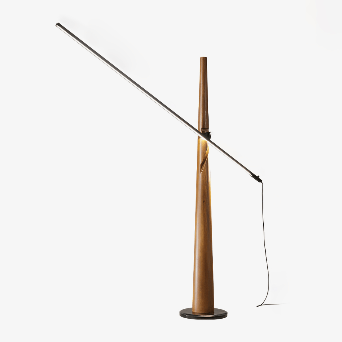 Ovelila lampada da terra minimalista in legno