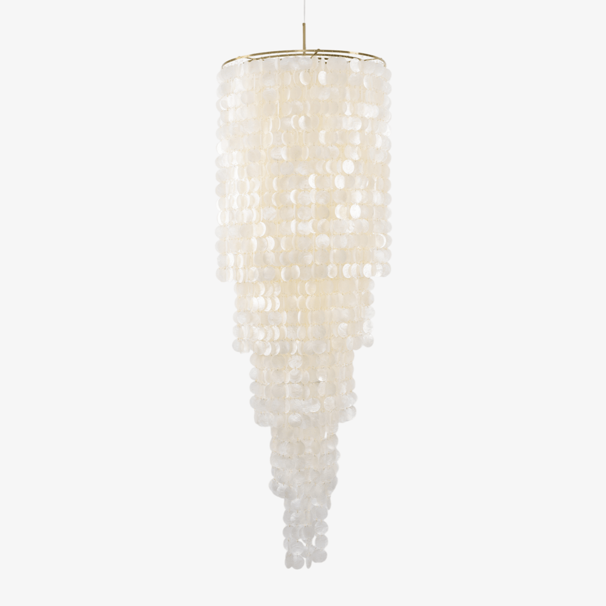 Eloryra lampadario a Cascata Guscio