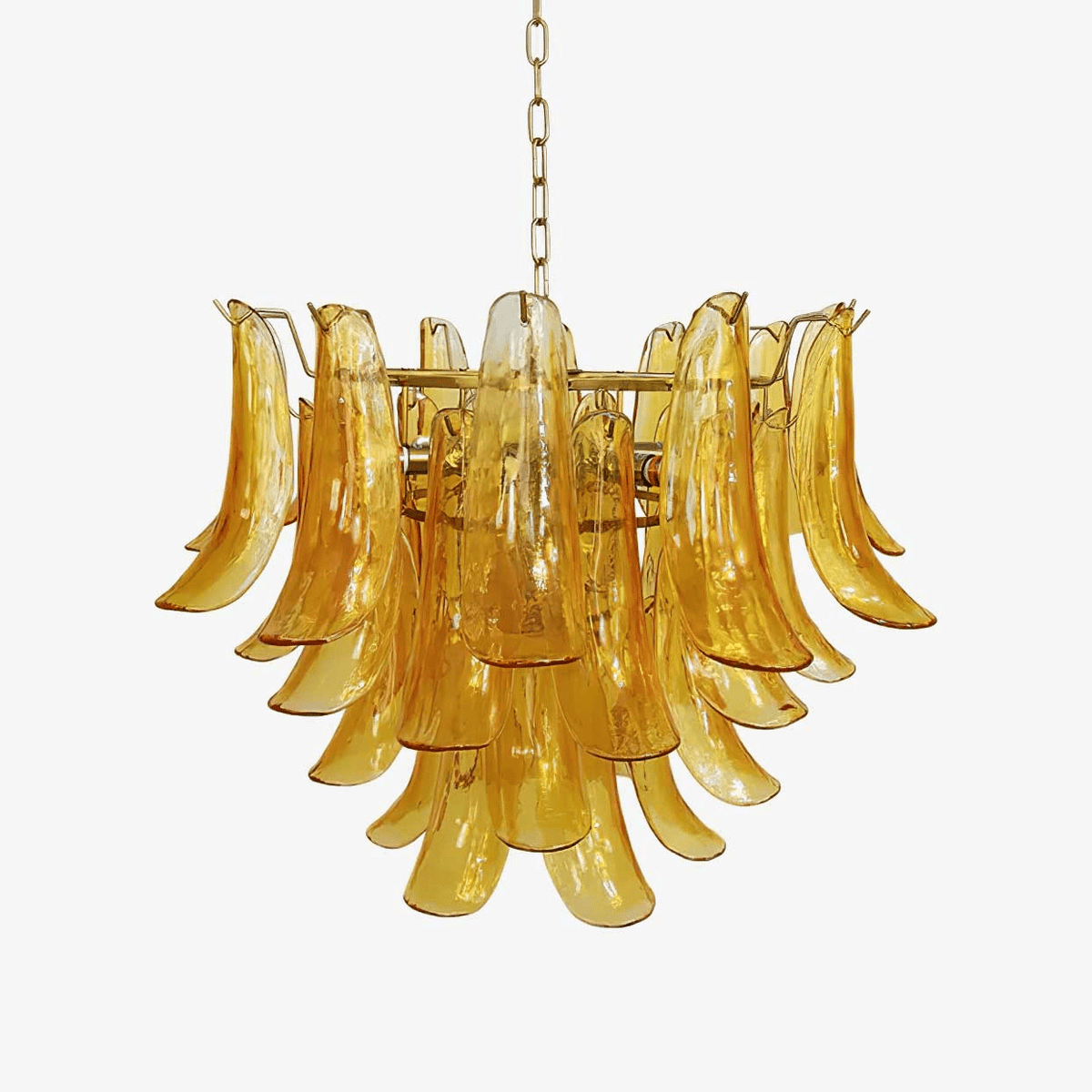 Glyra lampadario ambra Fioritura