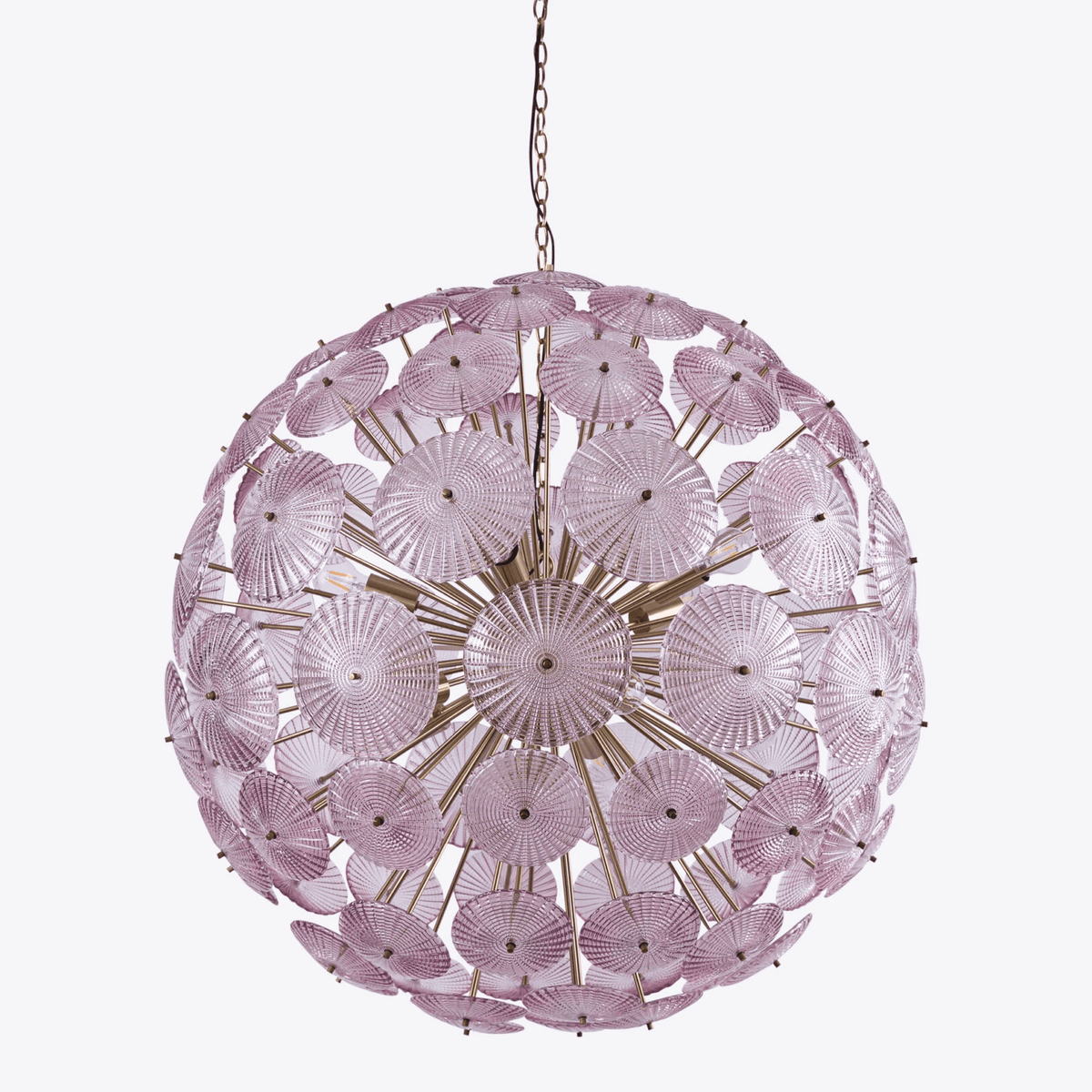 Celararia lampadario Sputnik Dandelion Burst vetro