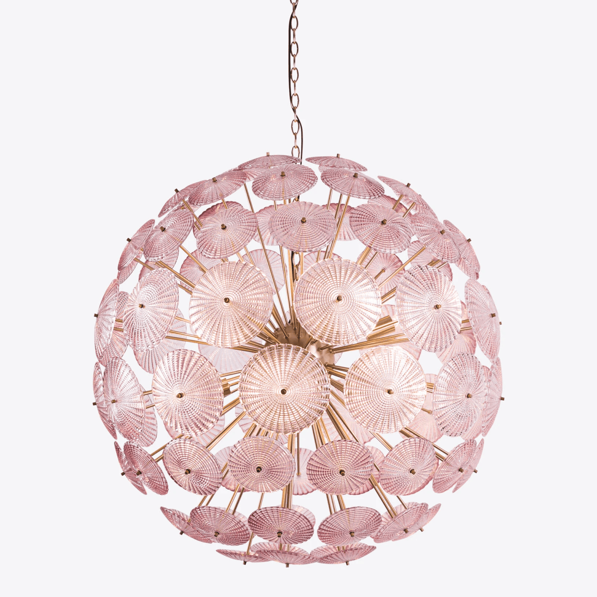 Celararia lampadario Sputnik Dandelion Burst vetro