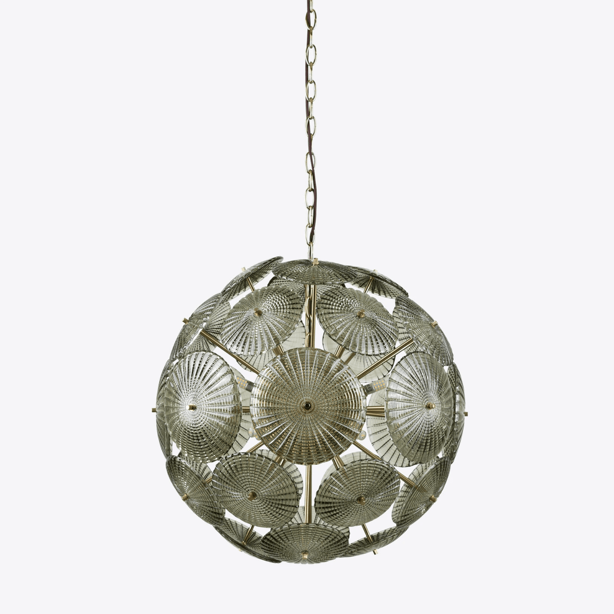 Celararia lampadario Sputnik Dandelion Burst vetro