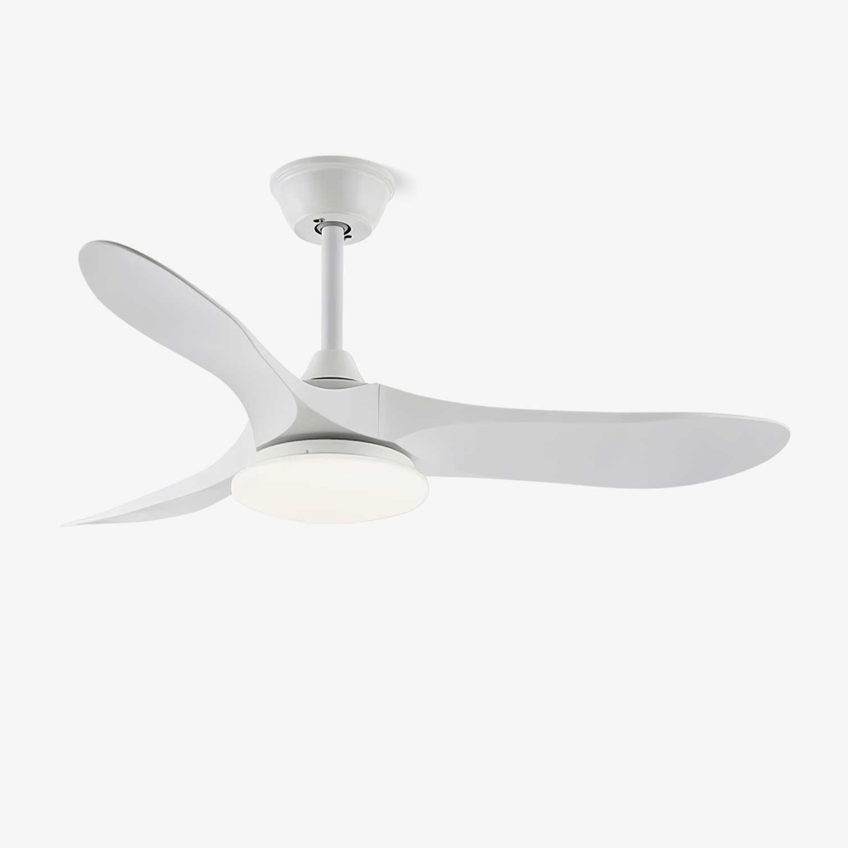 Oriken Ventilatore da soffitto con luce minimalista