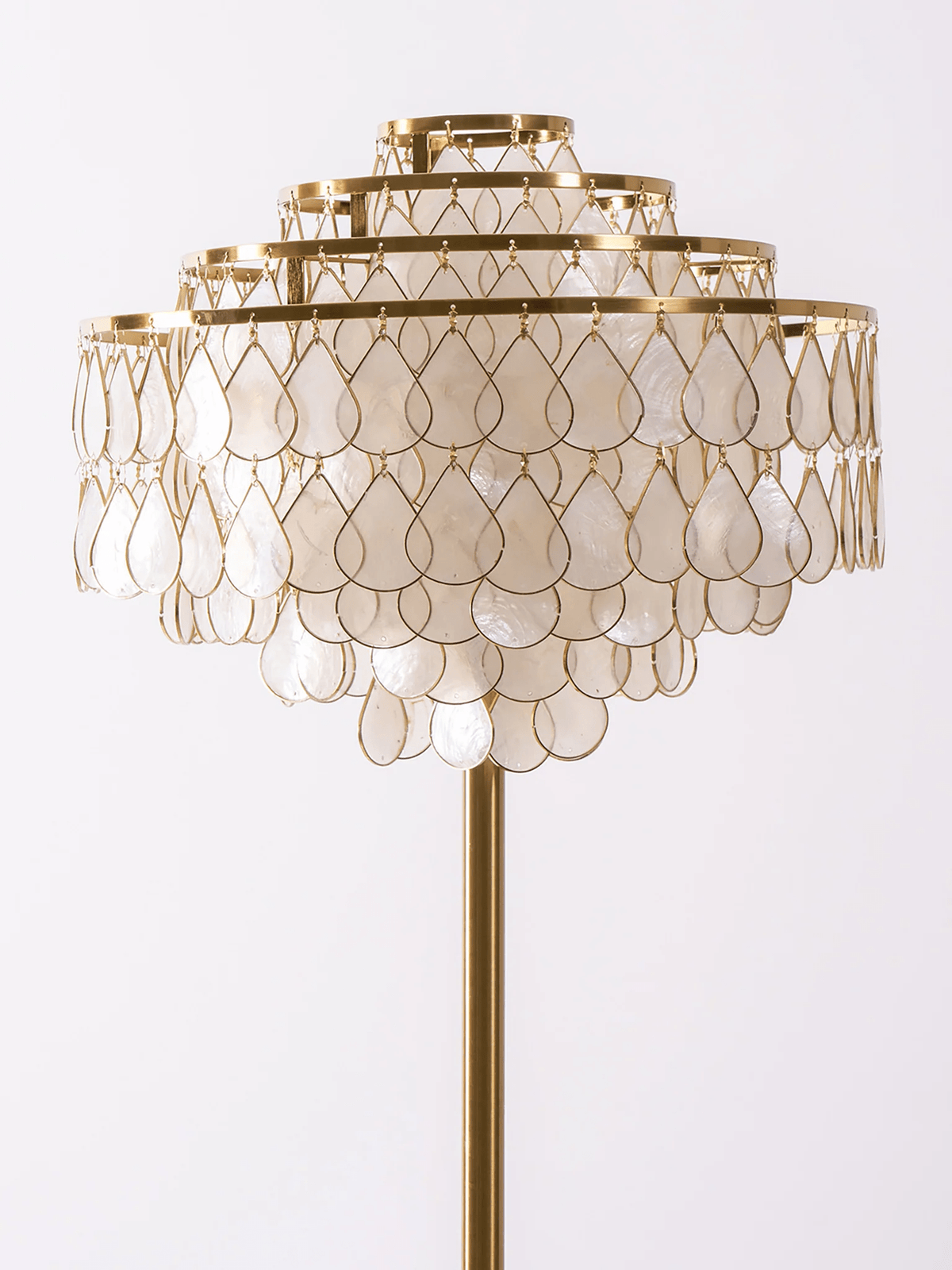 Emily lampada da terra Luxury Shell