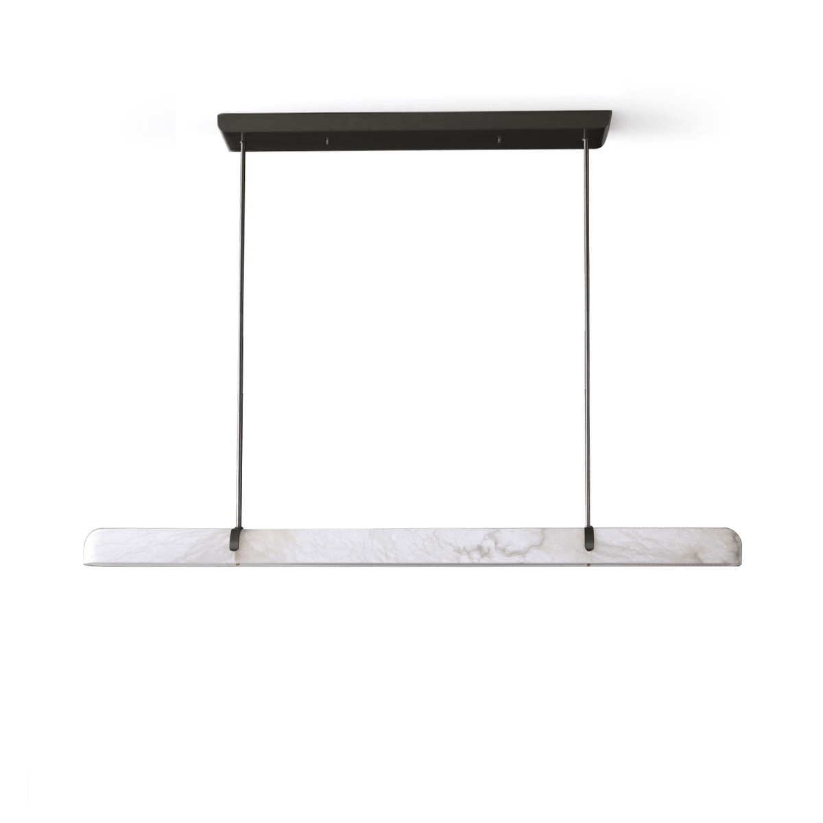 Ilraea lampada a sospensione lineare in alabastro
