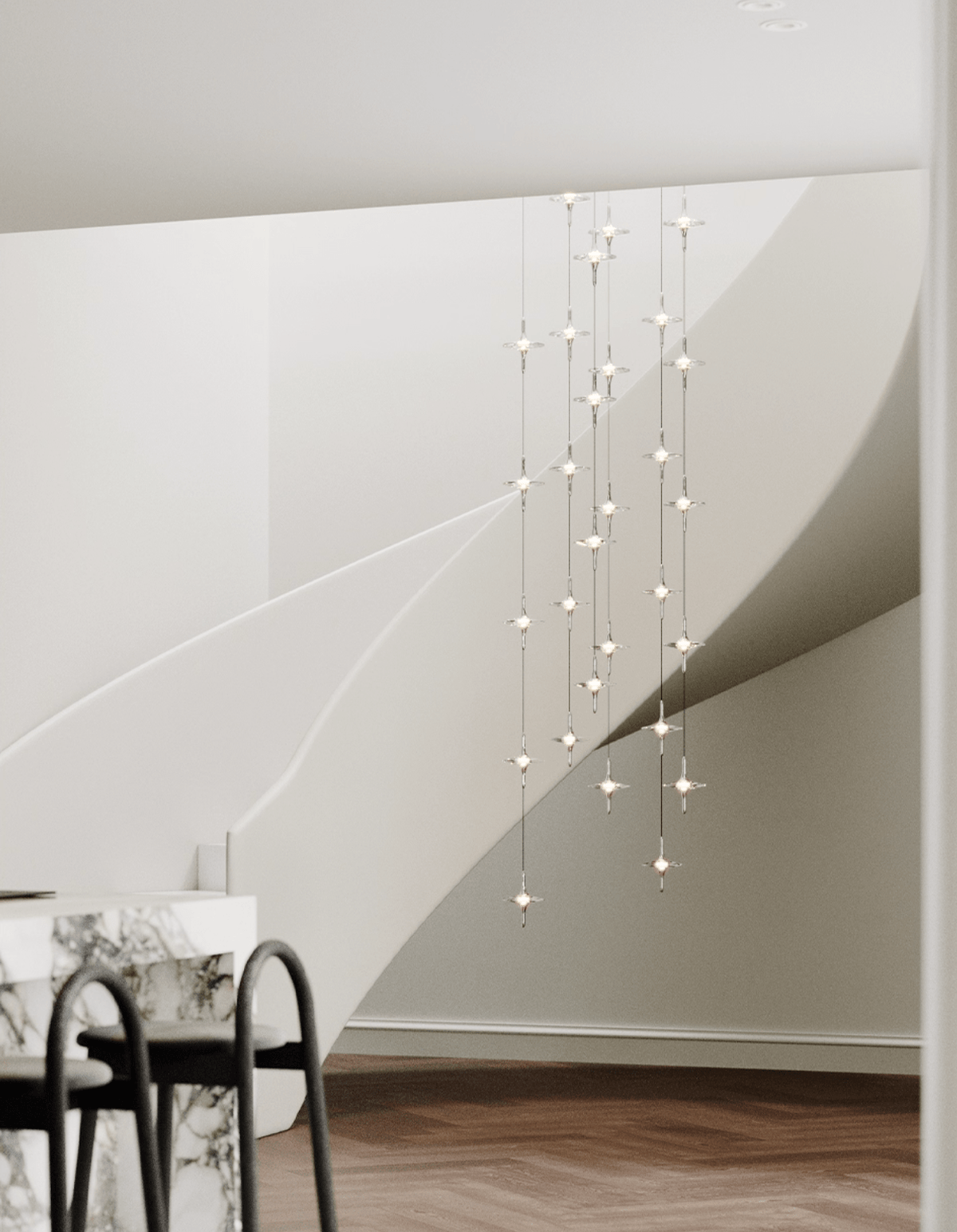 Varcienne Starfall lampadario