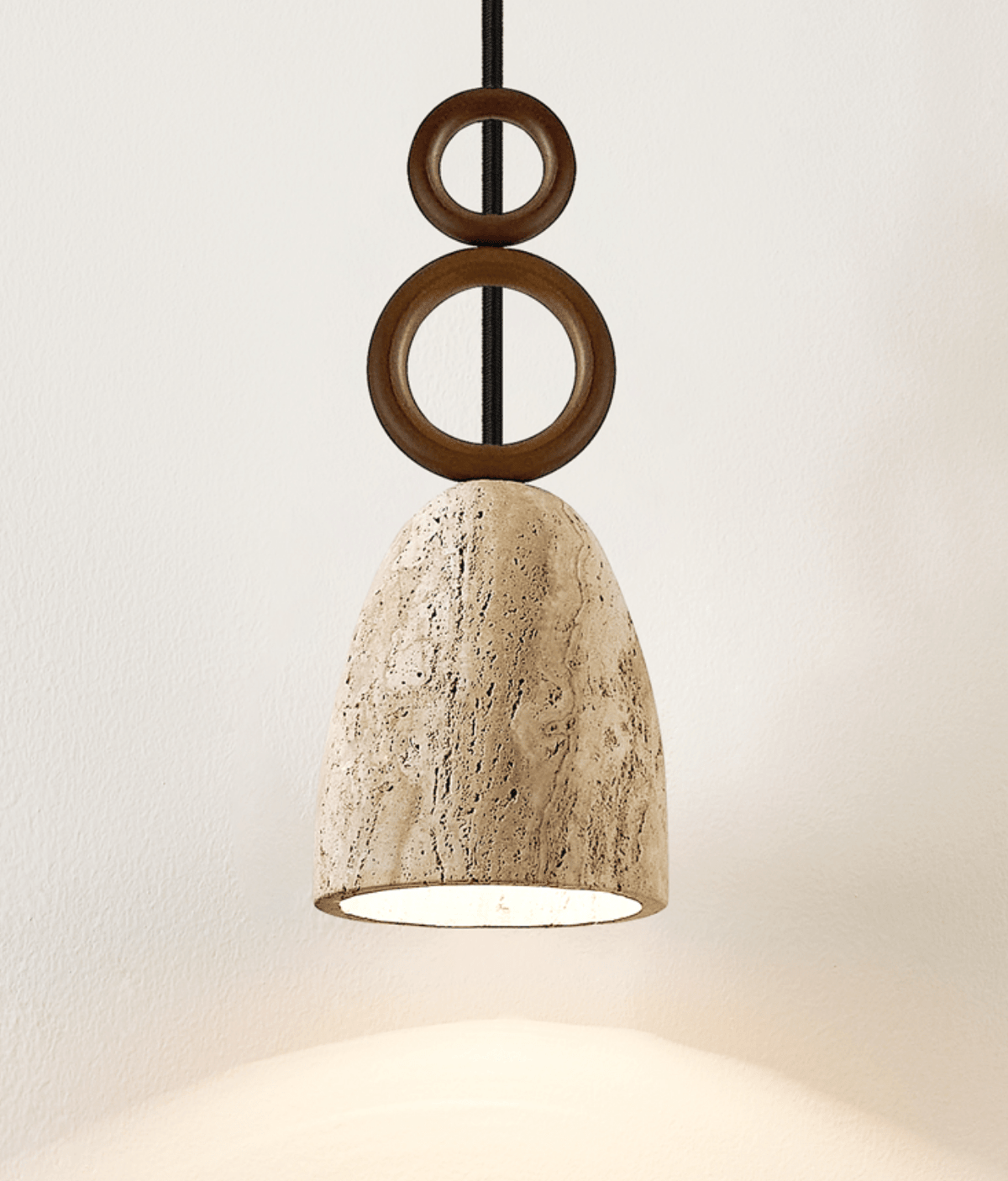 Nerirelia lampada a sospensione Stone Resonance