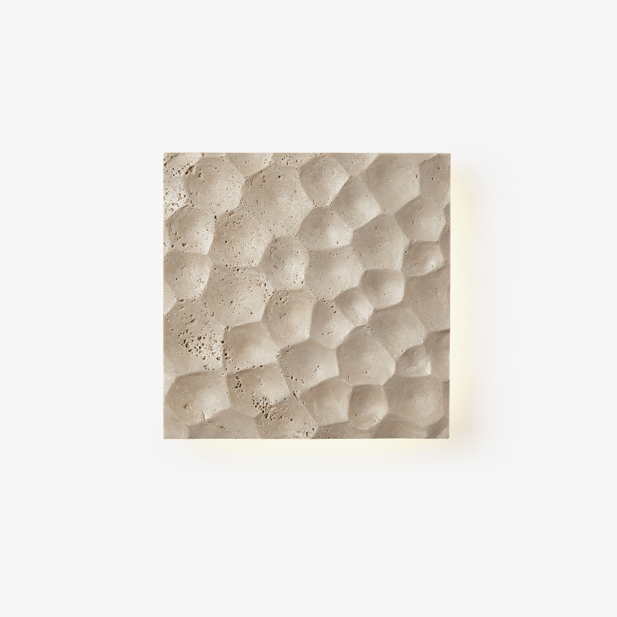Seleaya applique Hexa Hive Stone Sconce