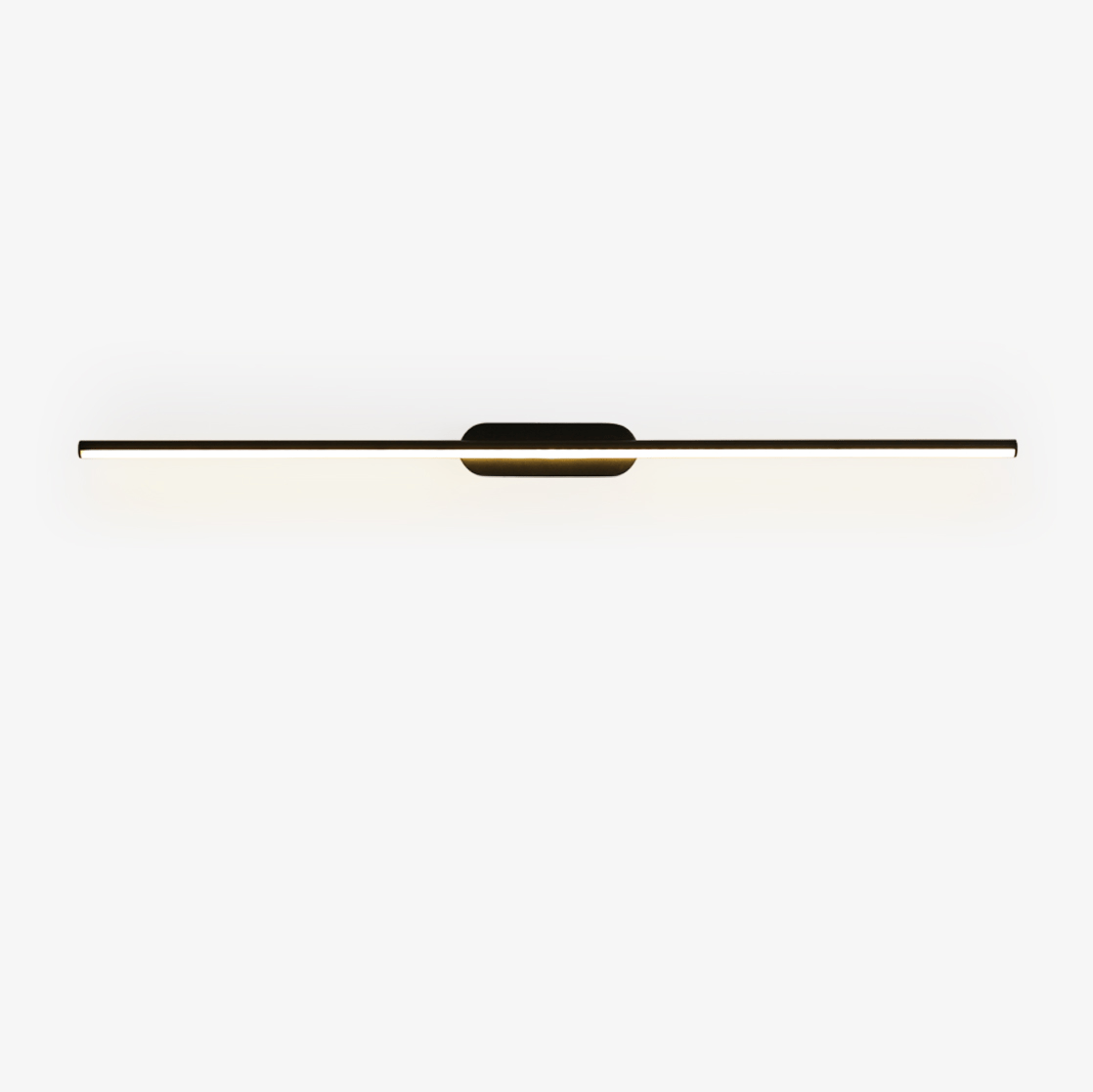Qirma nero lampada da parete lineare Sottile minimalista
