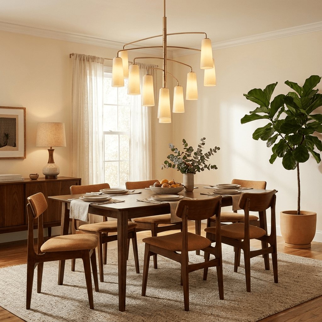 Spiral lampadario Tiered