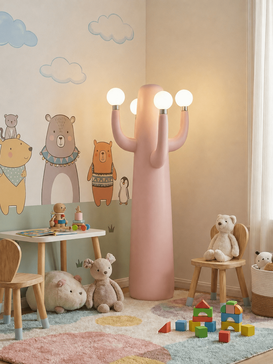 Solenna Art Cactus lampada da terra