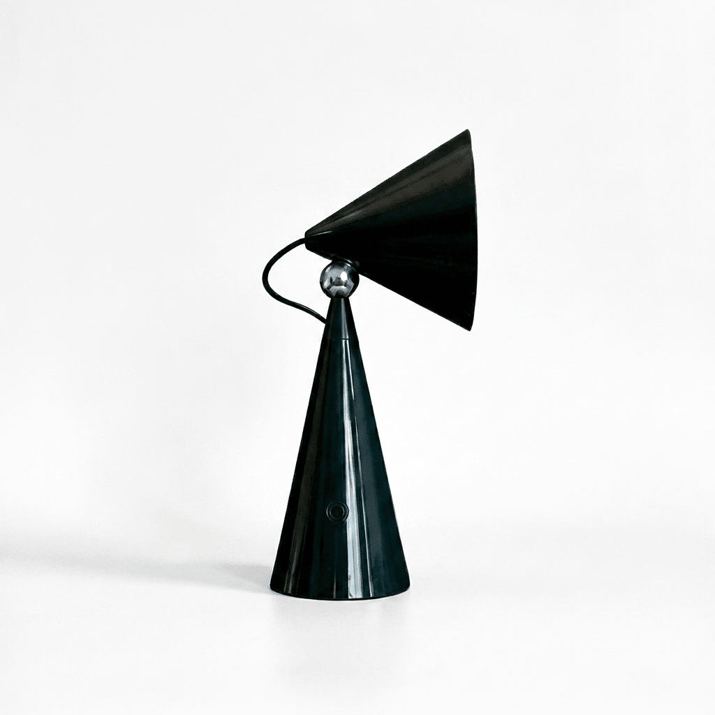Rechargeable lampada da tavolo a cono