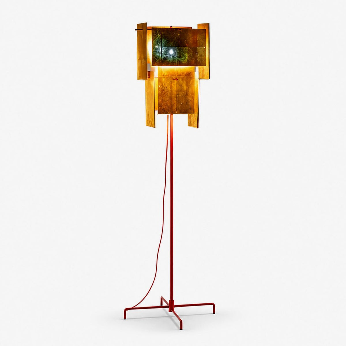 Marcelline oro Gallery lampada da terra