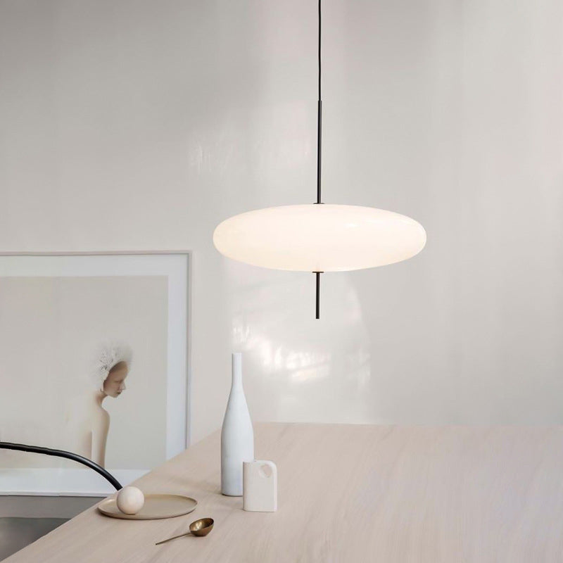 Ritta Nordico LED Moderna Lampada a Sospensione Ovale Singola - Relic Pieces