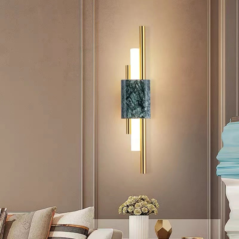 Arisha Moderna LED Applique LED Metallo/Marmo - Relic Pieces