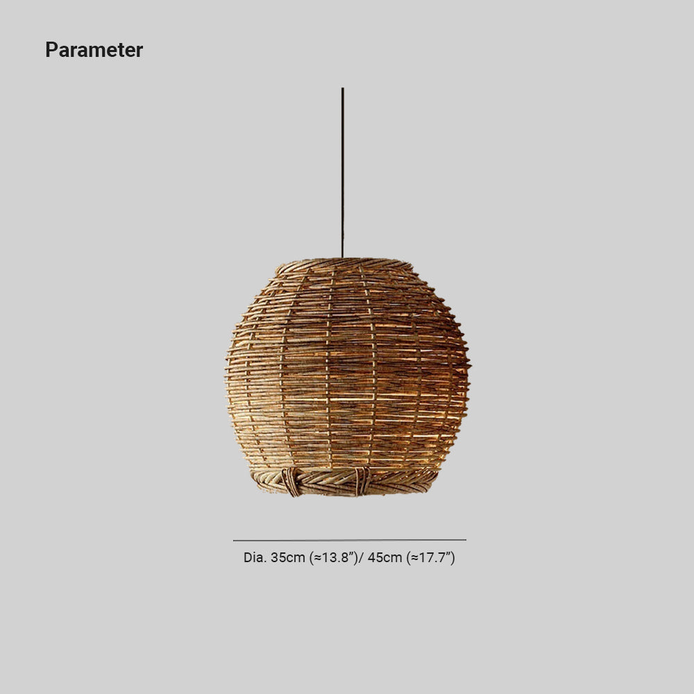 Ritta Retrò Lampadari Lampada LED Legno Soggiorno/Ristorante