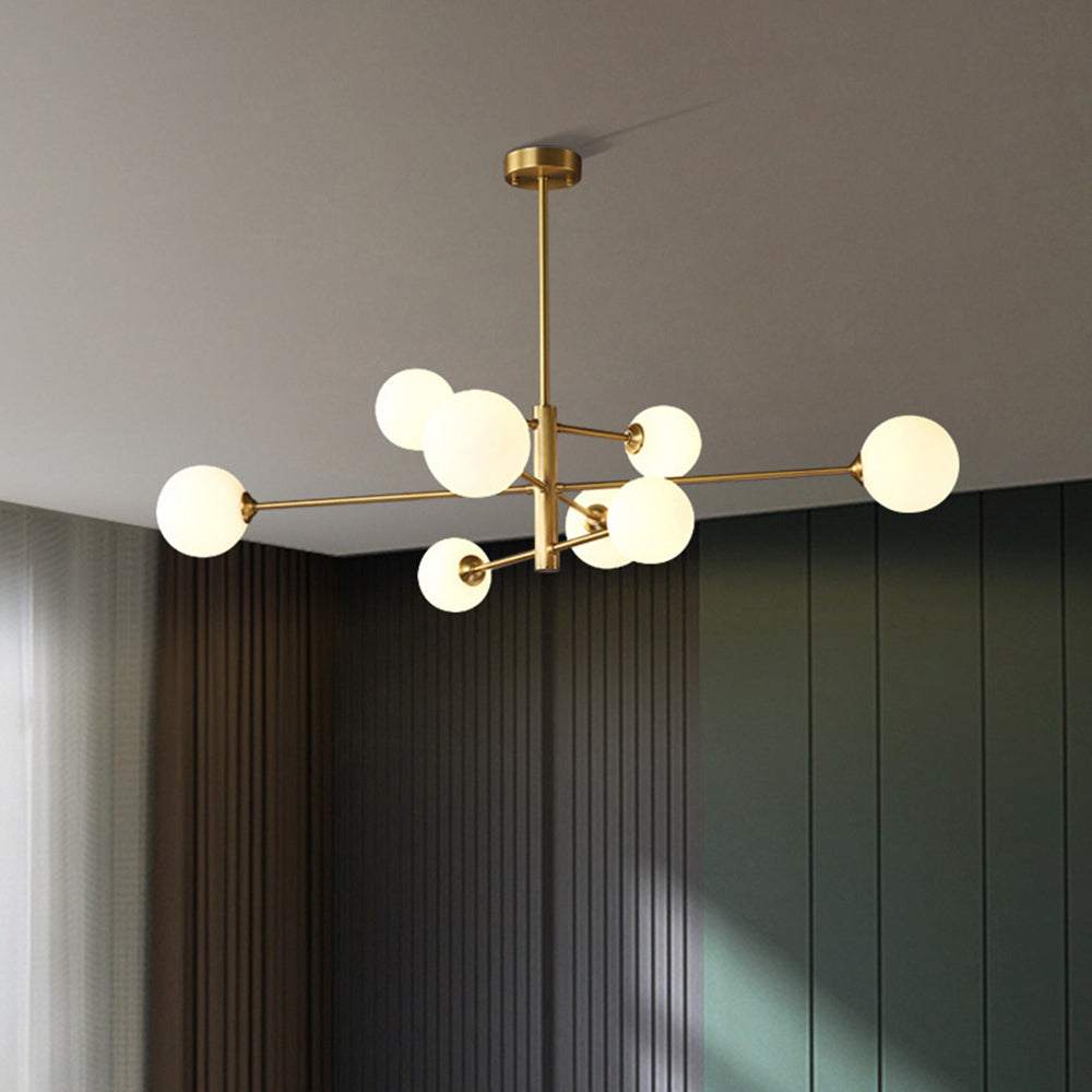 Valentina Vetro Moderno Lampade a Sospensione Rame/Nero Soggiorno - Relic Pieces