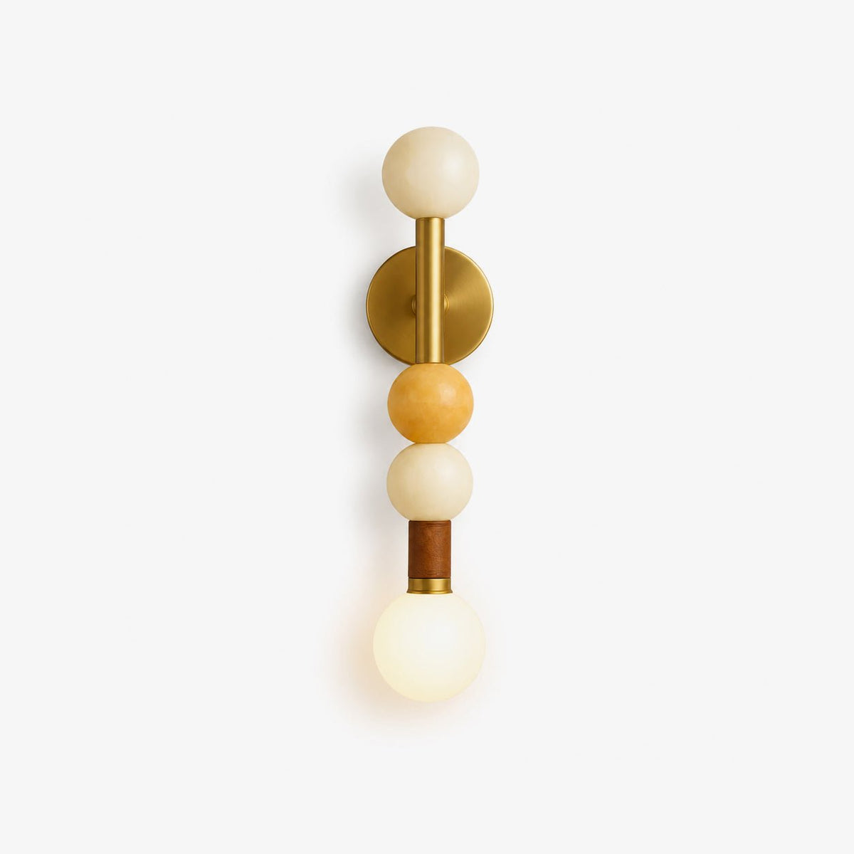 Stacked sfera lampada da parete