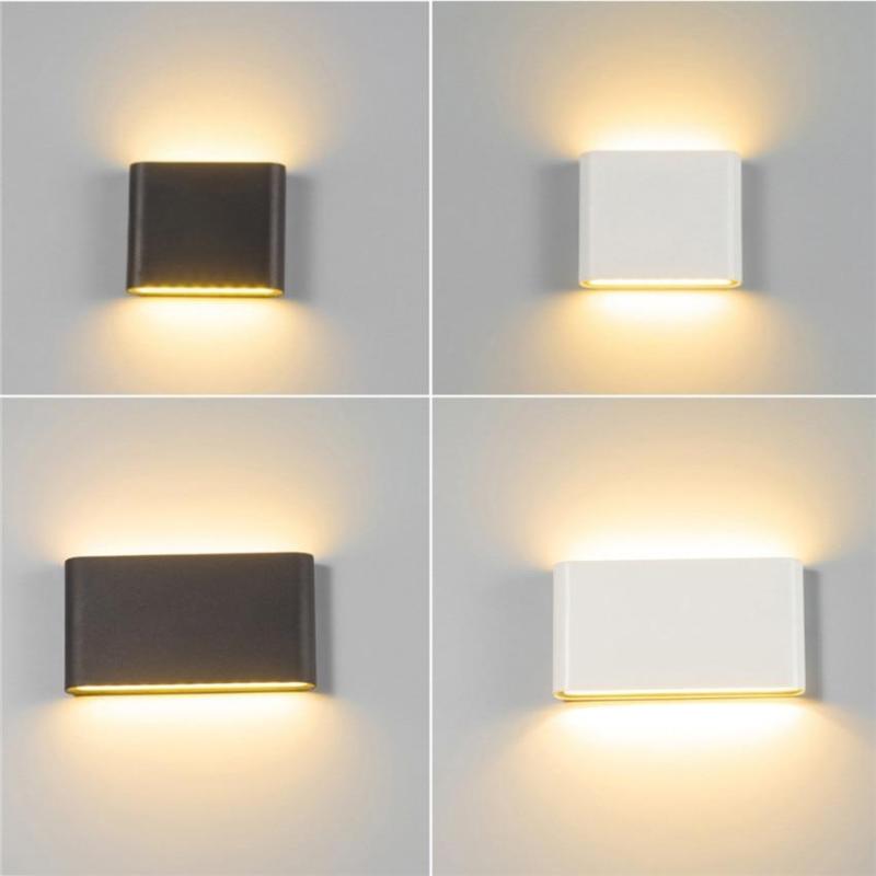 Ray Moderno Design LED Applique da Esterni Metallo Rettangolare - Relic Pieces