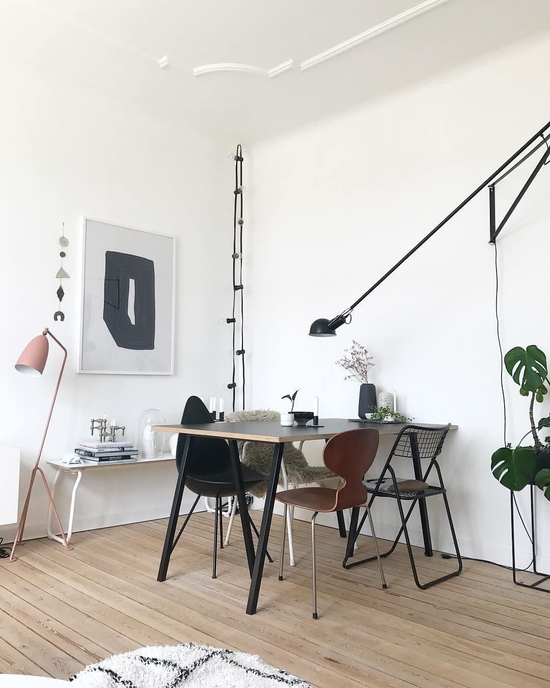 Cid lampada da parete moderna minimalista a braccio lungo