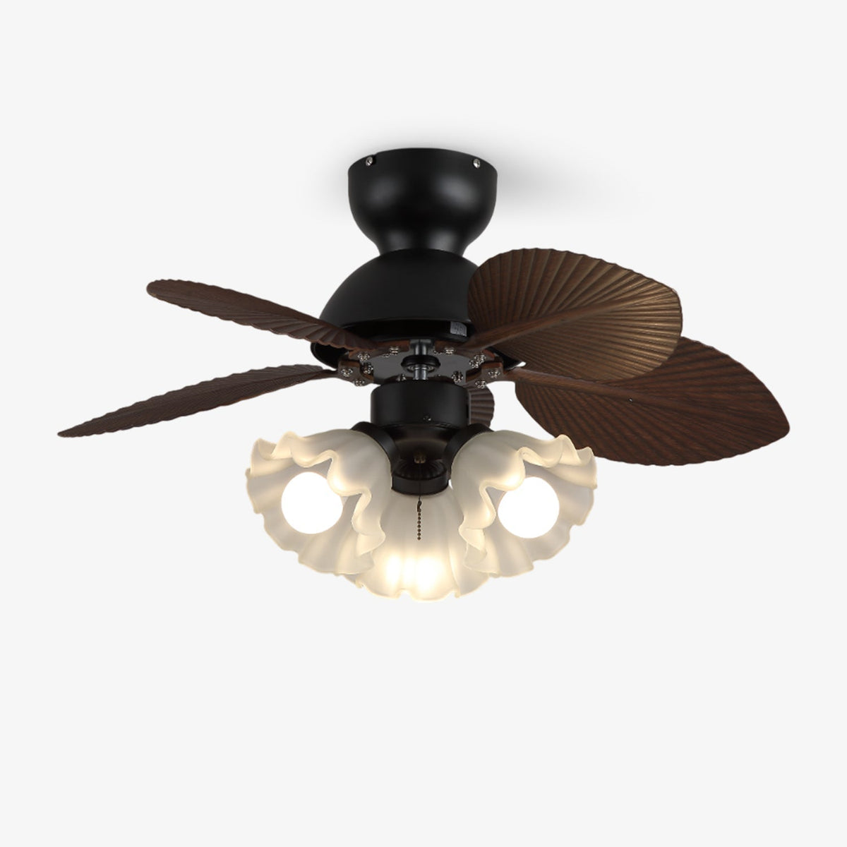 Qers ventilatore da soffitto con luce
