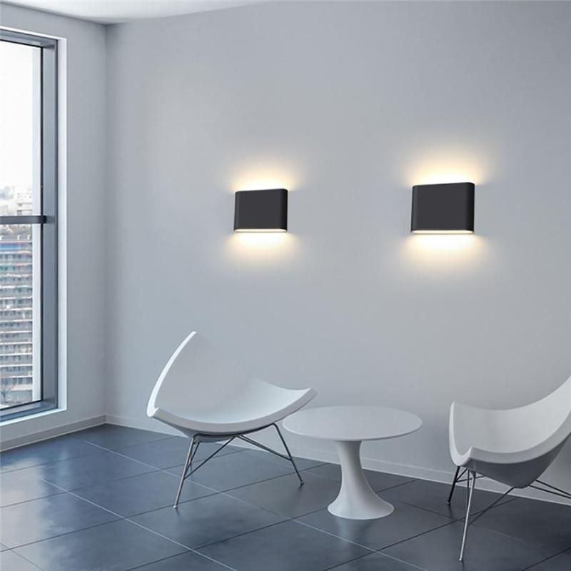 Ray Moderno Design LED Applique da Esterni Metallo Rettangolare - Relic Pieces