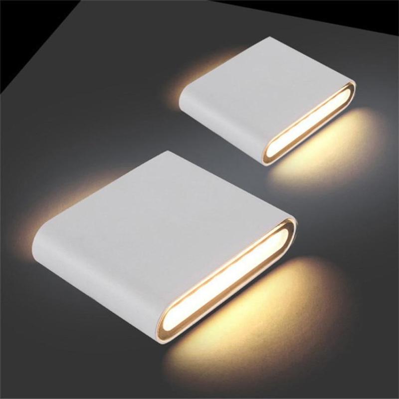 Ray Moderno Design LED Applique da Esterni Metallo Rettangolare - Relic Pieces