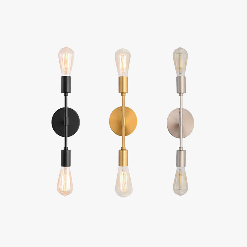 Silva Moderno Minimalista Metallo Applique Soggiorno
