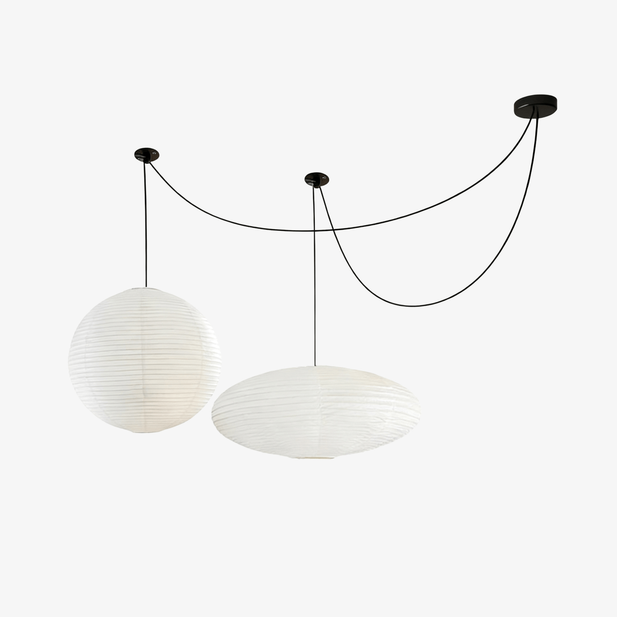 Lumenis lampada a sospensione Whimsy in Carta