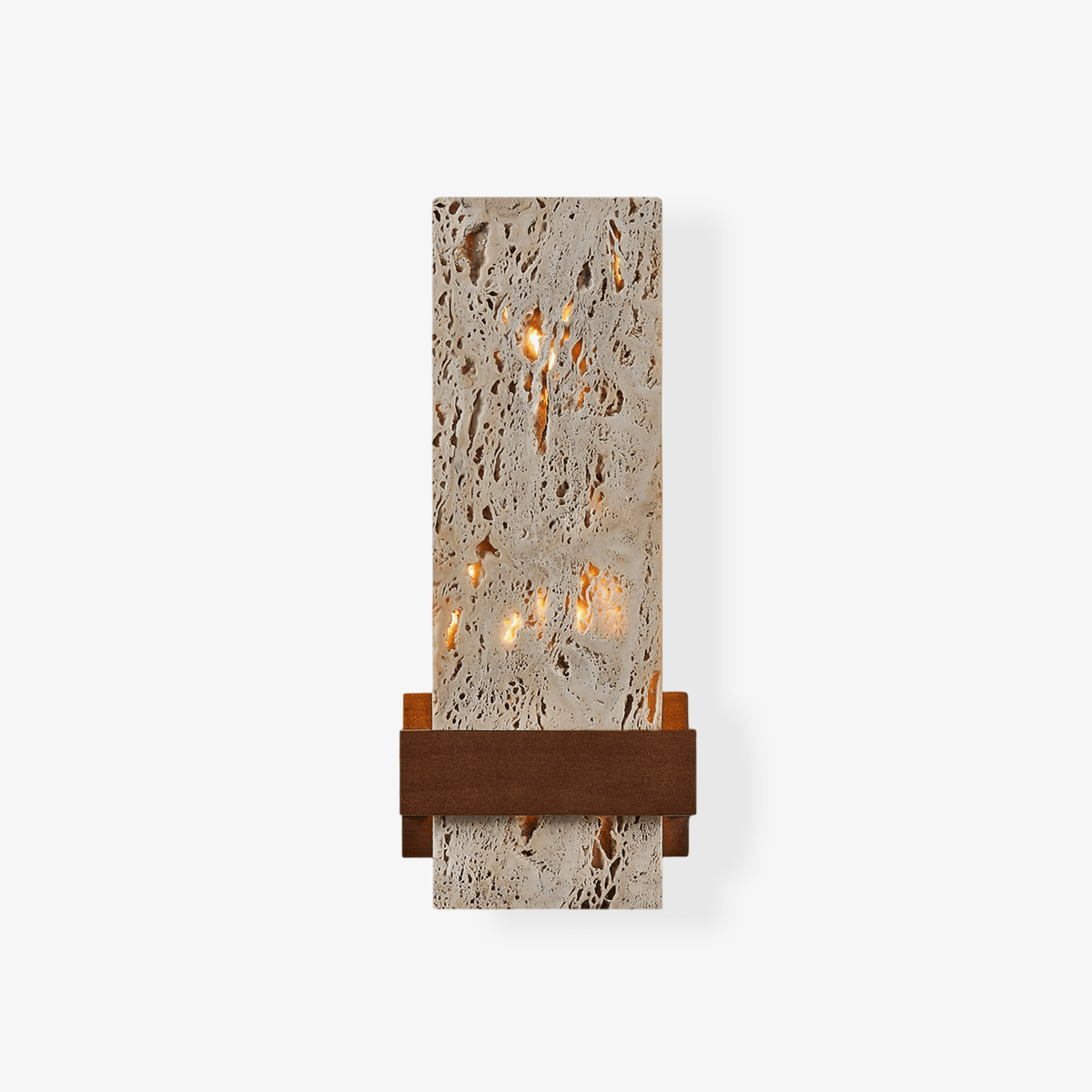 Brann terra travertino lampada da parete