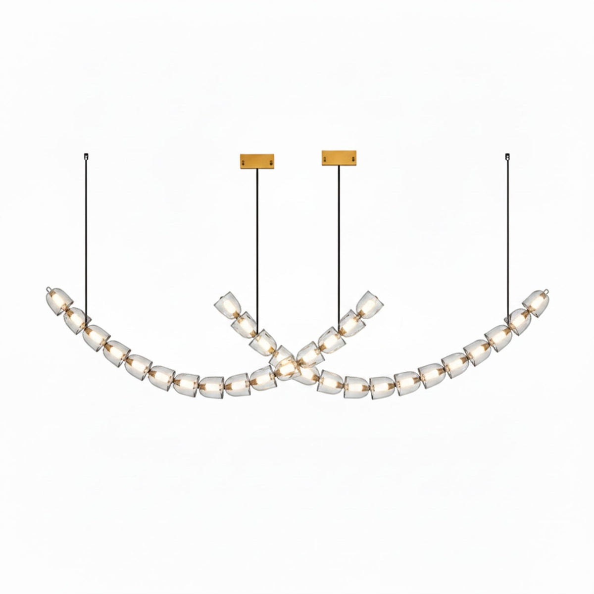 Nexus Oro lampadario in cristallo - 元字段测试