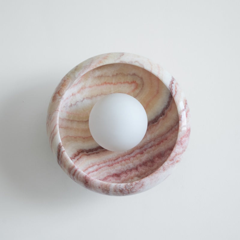 Onvix Natural Onyx lampada da parete