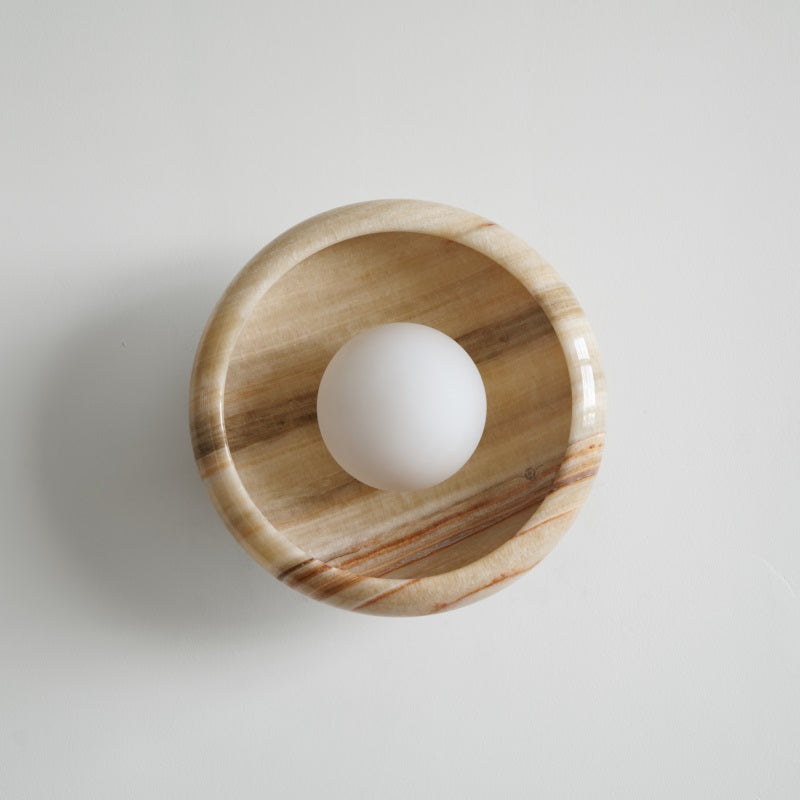 Onvix Natural Onyx lampada da parete