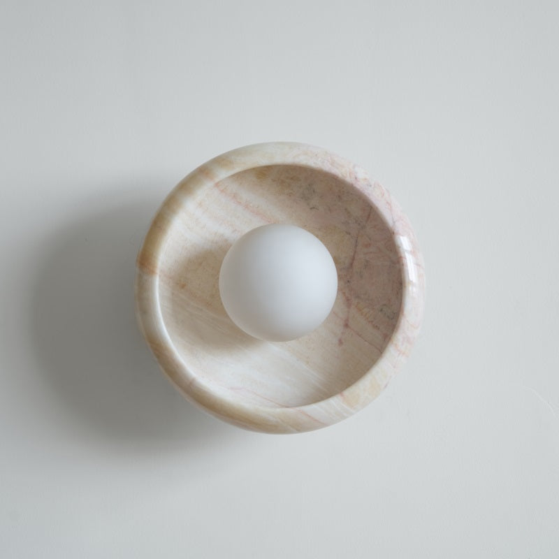 Onvix Natural Onyx lampada da parete