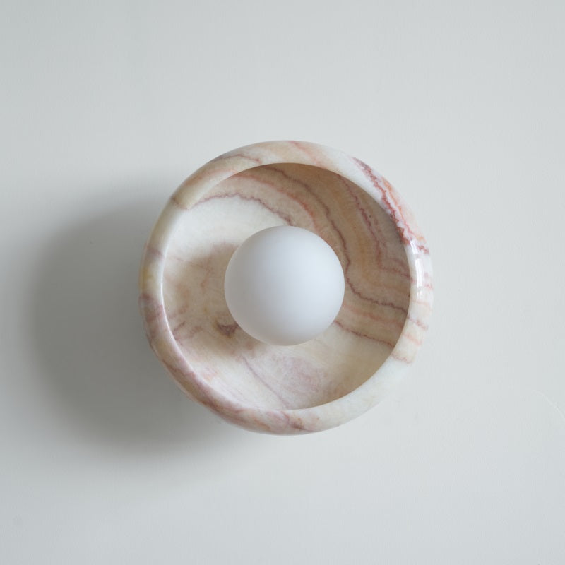 Onvix Natural Onyx lampada da parete