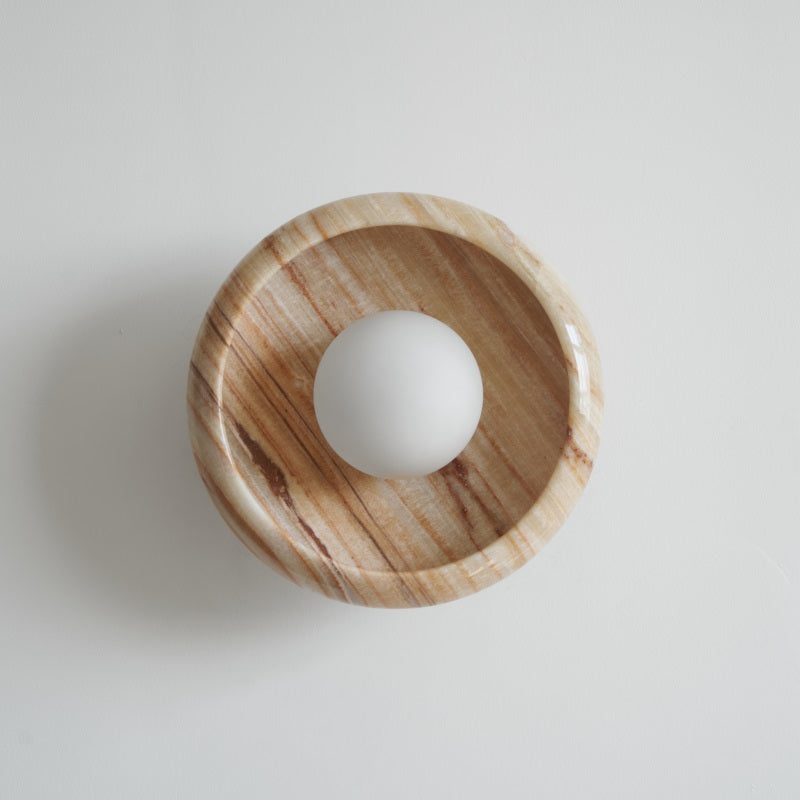 Onvix Natural Onyx lampada da parete