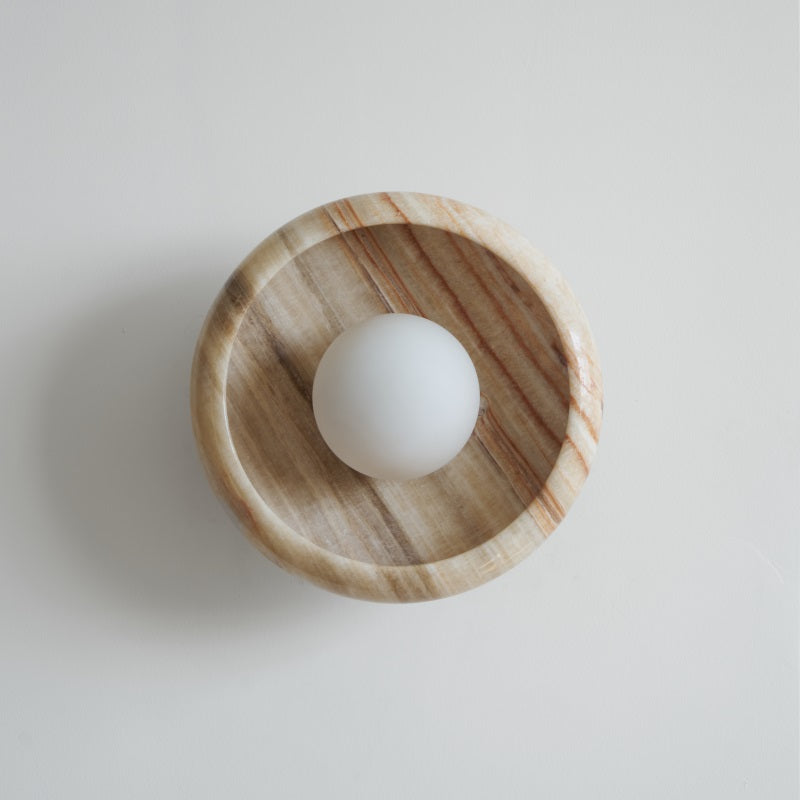 Onvix Natural Onyx lampada da parete