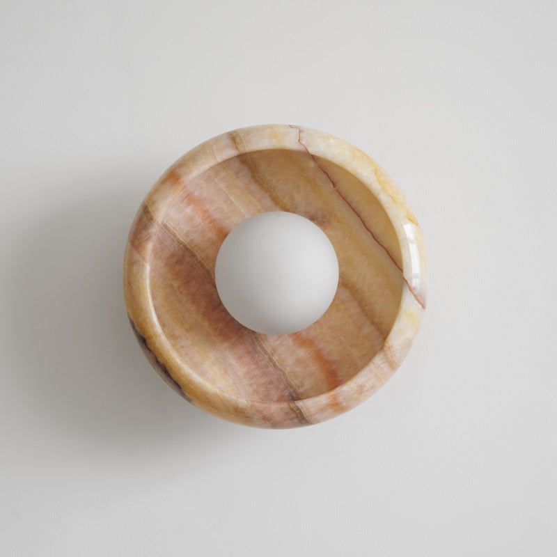 Onvix Natural Onyx lampada da parete