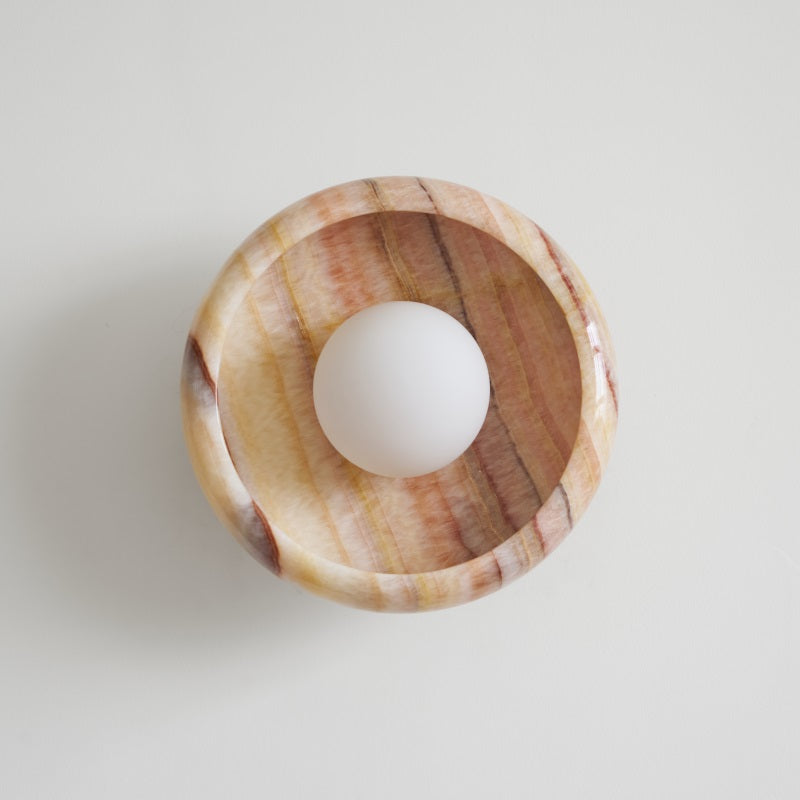 Onvix Natural Onyx lampada da parete