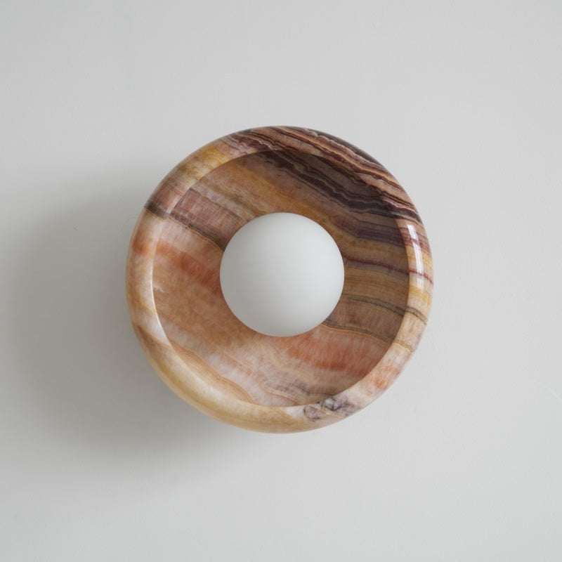 Onvix Natural Onyx lampada da parete